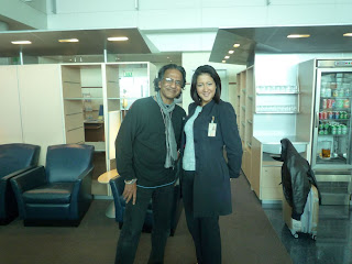 What a Friendly welcome at AF Lounge at Dubai