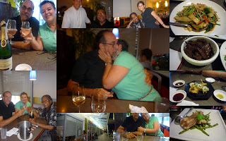 Miami, the future Capital of the Americas.. Champagne and Asian Fusion Food!