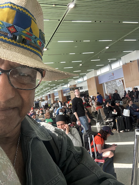 A TRANSCONTINENTAL FLIGHT ON ROYAL AIR MAROC